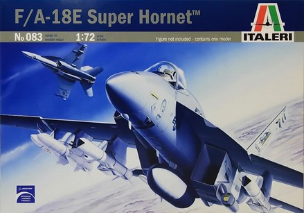 Збірна модель ITALERI Штурмовик F/A-18E SUPER HORNET 1:72 (IT083)