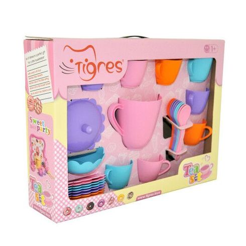 Набір Tigres іграшковий столовий посуд Ромашка 28 ел (39391)