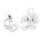 Пазлы Trefl SUPER МАХИ Микки Маус Парк развлечений + раскраска 24 эл (TR41005)