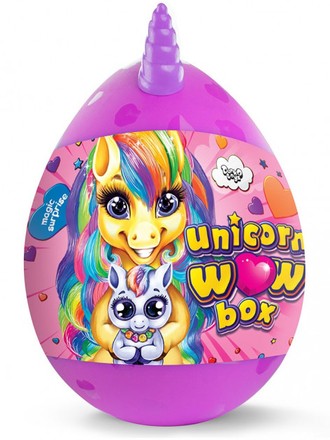 Набір для творчості Danko Toys Яйце Unicorn WOW Box Єдиноріг (UWB-01-01U)