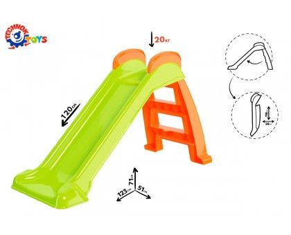 Іграшка дитяча ТехноК Гірка складка зелена (TH8058)