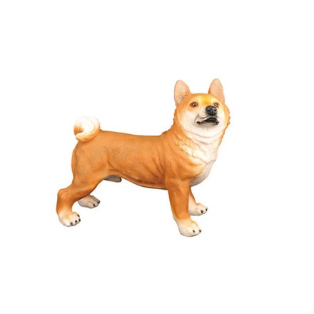 Резиновая игрушечная собачка Акита (Q9899-756)
