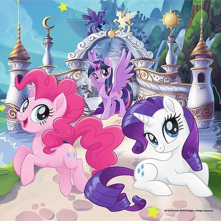 Пазли Trefl Магія дружби Hasbro My Little Pony 3в1 (34823)