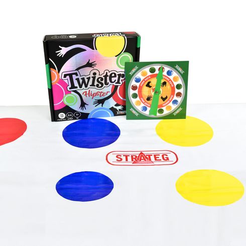 Игра Strateg Twister-hipster с рулеткой развлекательная (30628)