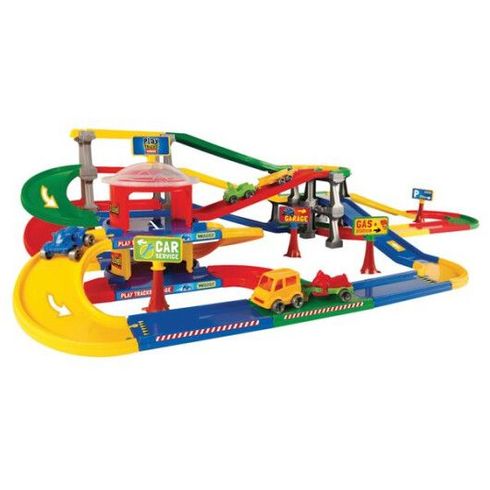 Детская игрушка Play Tracks Garage Паркинг с трассой (53080)