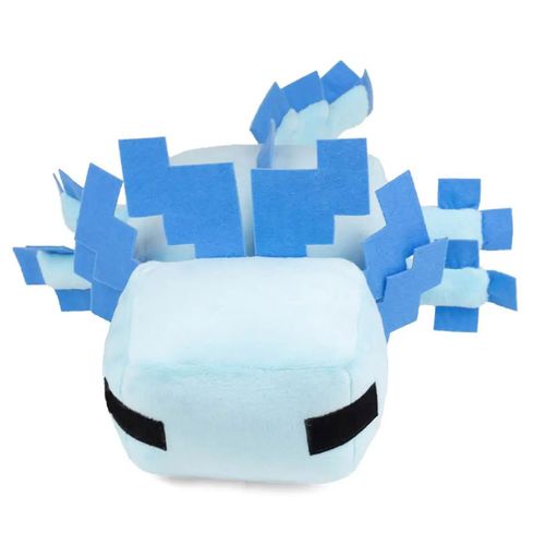 М'яка іграшка - цукерниця Titatin Аксолотль minecraft блакитна 37 см (TT1020)