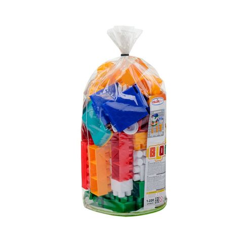 Пластиковий конструктор Colorplast Лідер №2 80дет. (1-220)