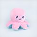 Мягкая игрушка Kidsqo Осьминог перевёртыш 11см розово-голубой (KD653)