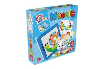 Настольная игра ТехноК Мозаика с шаблонами 125 дет (TH2215)