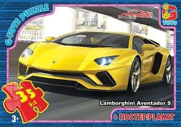 Пазли G-Toys Dream Garage Lamborghini Aventador 35 ел (FW751)