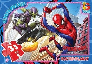 Пазлы G-Toys Spider-Man 35 эл (SM901)