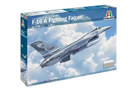 Сборная модель ITALERI 1:48 F-16 FIGFHTING FALCON (IT2786)