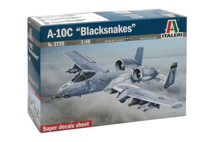 Збірна модель ITALERI Штурмовик A-10C "BLACKSNAKES" (IT2725)