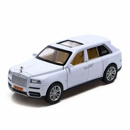 Машинка АвтоСвіт Rolls-Royce Cullinan 1:22 металева інерційна біла (AP-1718-WT)