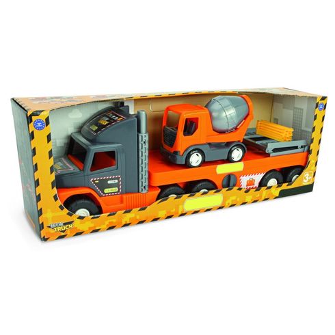 Игрушка детская Tigres Super Tech Truck с бетоносмесителем (36750)