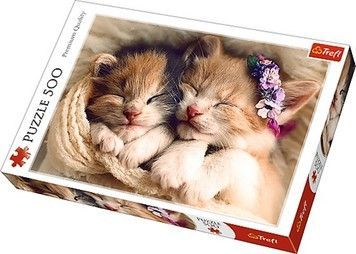 Пазлы Trefl Спящие котята 500шт. (37271)
