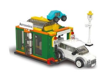 Конструктор Limo Toy Megapolis автомойка 310 дет (KB4003)