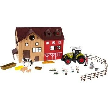 Іграшковий набір Harvest Period Ферма сарай трактор фігурки 62 дет (550-5K)