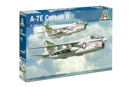 Сборная модель ITALERI Штурмовик A-7E CORSAIR II 1:72 (IT1411)