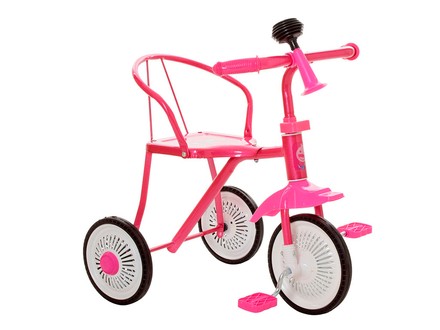 Велосипед детский трехколесный стальной розовый (M5335PN)