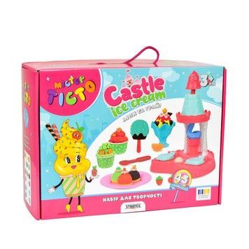 Набір для творчості Strateg Містер тісто Castle Ice-Cream (41030)