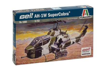 Збірна модель ITALERI Гелікоптер AH-1W SUPER COBRA 1:72 (IT160)