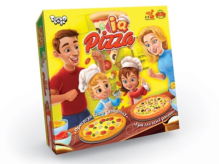 Гра настільна Danko Toys IQ Pizza (укр) (G-IP-01U)