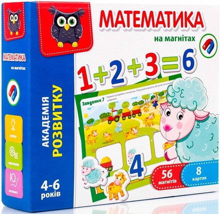 Игра развивающая Vladi Toys Математика на магнитах (VT5411-04)
