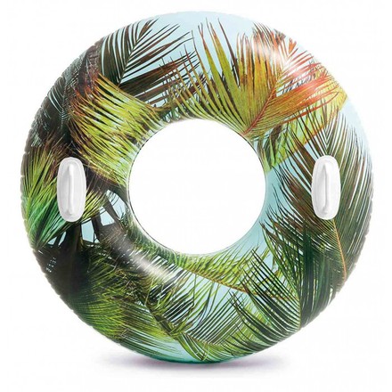 Круг INTEX надувной виниловый Пальмовые листья 97 см (58263PL)