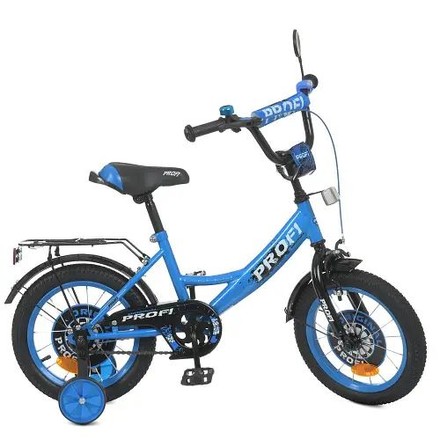 Велосипед двухколесный PROFI Original boy SKD75 12" сине-черный (Y1244-1)