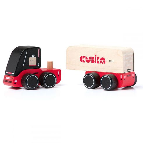 Дерев'яна іграшка Cubika Вантажівка Cubika 2 (15535)