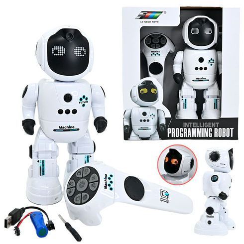 Інтерактивний робот на радіокеруванні Programming Robot із світло-звуковими ефектами (K46)