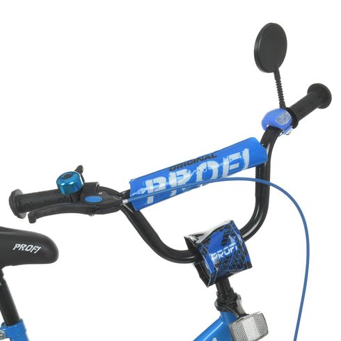 Велосипед двухколесный PROFI Original boy SKD75 12" сине-черный (Y1244-1)