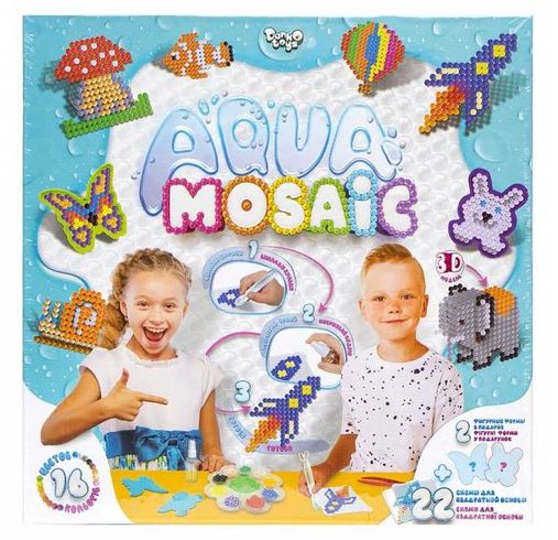 Набір для творчості Danko Toys Аквамозаїка Aqua Mosaic середня (AM-01-02)