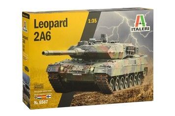 Збірна модель ITALERI 1:35 LEOPARD 2A6 (IT6567)