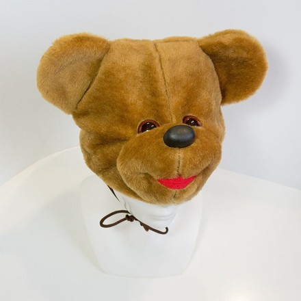Дитяча маскарадна шапочка Zolushka ведмідь коричневий (ZL2371)