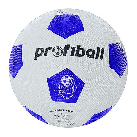 Мяч футбольный Profi размер №5 резиновый (ассорт.) (VA0013)