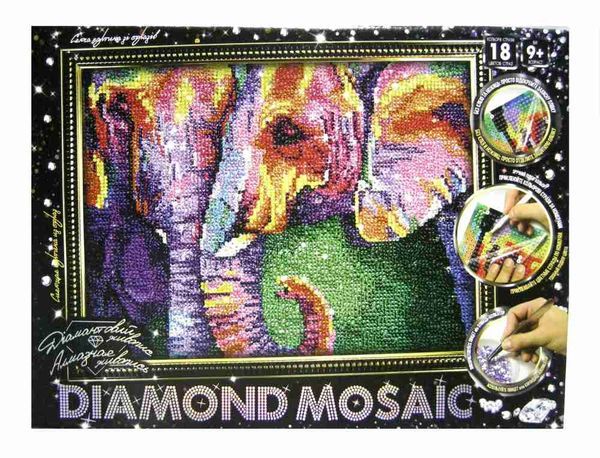 Набор для творчества Danko Toys Алмазная живопись Diamond Mosaic (DM-03-)