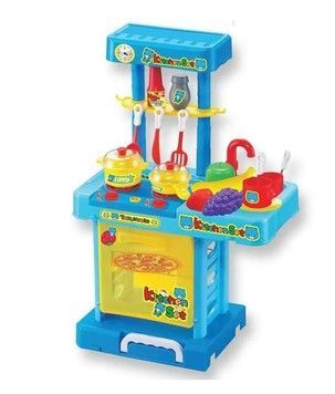 Игрушечный набор Кухня с посудой и светом (2036А)