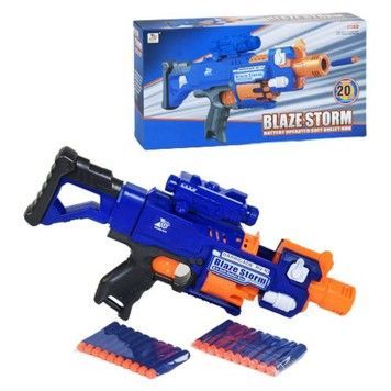 Автомат бластер Blaze Storm с поролоновыми снарядами (7053AB)