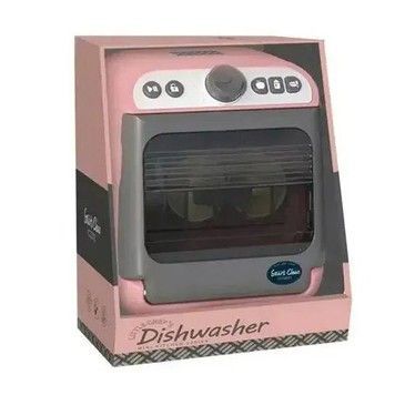 Ігровий набір лялькової кухні Dishwasher посудомийна машина рожева (LD-886B)