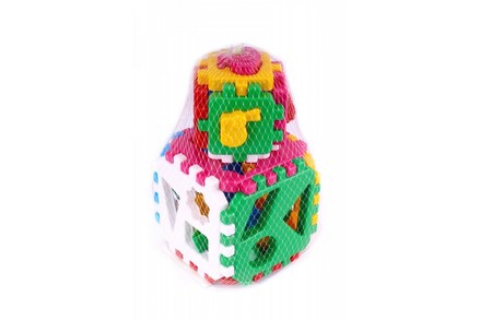 Игрушка ТехноК Куб логика умный малыш 1+1 (TH1899)
