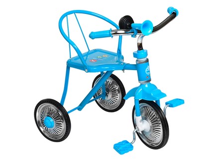 Велосипед детский трехколесный стальной голубой (701-2LBL)