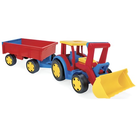 Игрушка детская Tigres Трактор Гигант с прицепом и ковшом 117 см (66300)