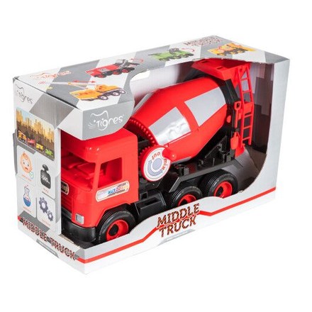 Іграшкова машинка Tigres Middle truck бетонозмішувач (39489)