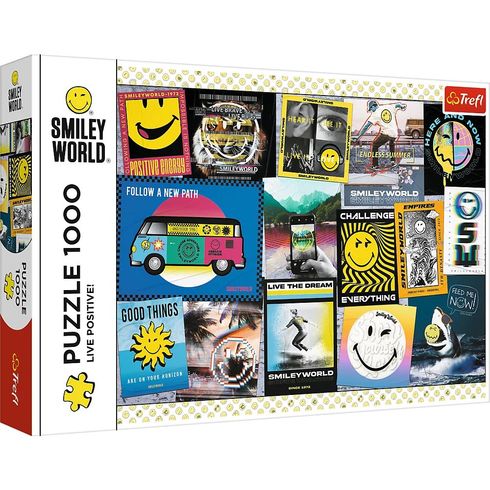 Пазлы Trefl Smile World Позитивная жизнь 1000 эл (10729)