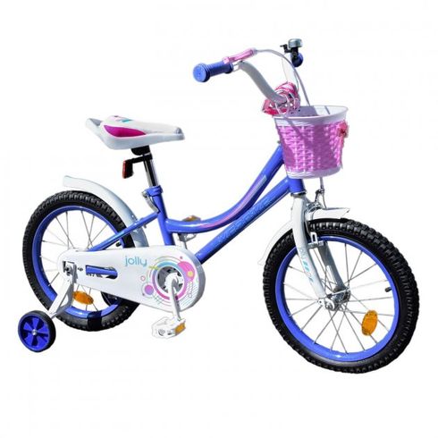 Велосипед дитячий Like2Bike Jolly 14 дюймів бузковий (211409)