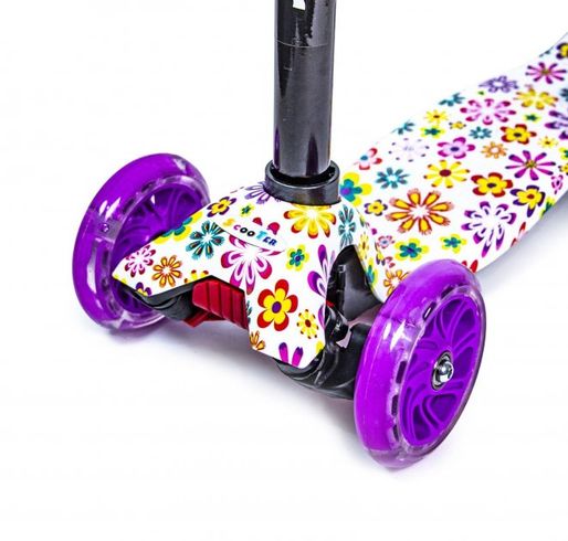 Самокат дитячий Scale Sport Scooter Maxi Print квітки (2124391184)