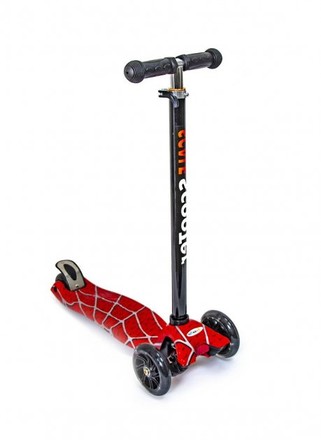 Самокат детский Scale Sport Scooter Maxi Print Человек Паук красный (SCMPR)