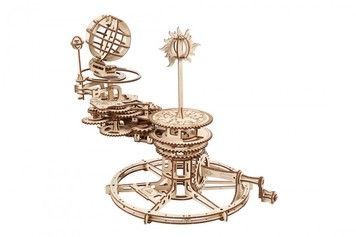 3D пазли UGEARS механічний Телурій 249 ел (70167)